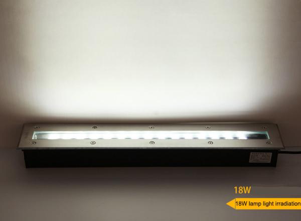 LED rectangular buried light outdoor waterproof buried light outdoor long linear square light