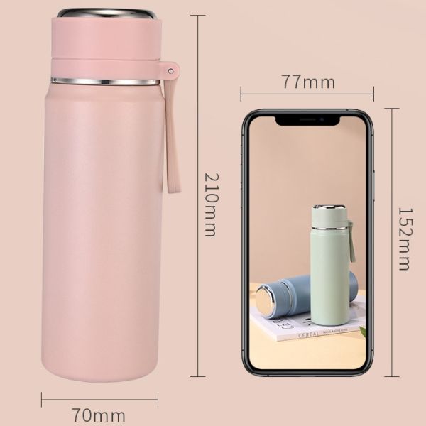 Vacuum Stainless Steel Water Bottle 316 Large Capacity Portable Drinking Bottles for Women
