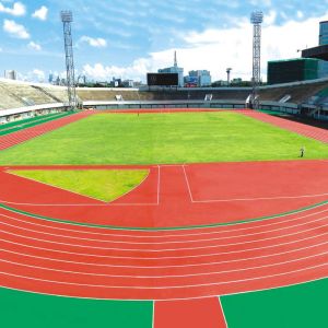 Настил ITF Multicolor противомикробный повторно использованный резиновый безвредный и непахучий