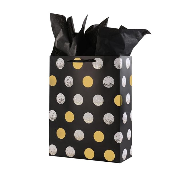 CMYK 4 Color Offset Printing Portable Store Shopping Carry Small Paper Bags For Socks