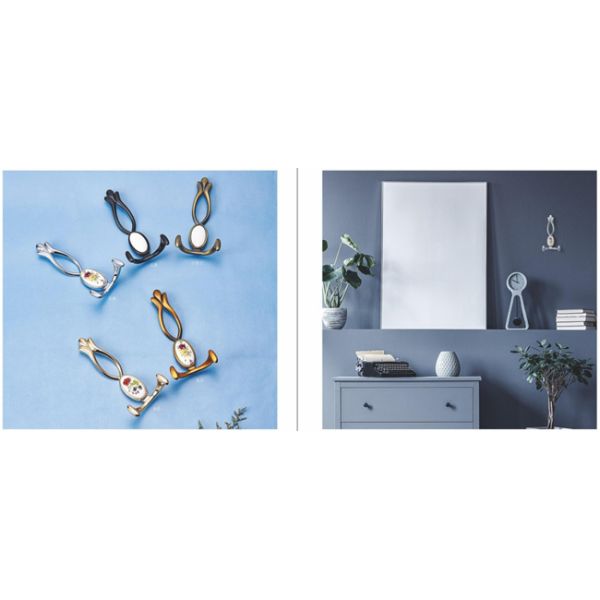 New Product Zinc Alloy Chrome Plated Clothes Hook
