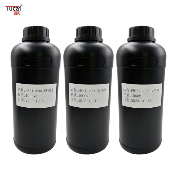 Compatible T3200 Epson UV Ink For Soft Film Acrylic Ceramics Printing