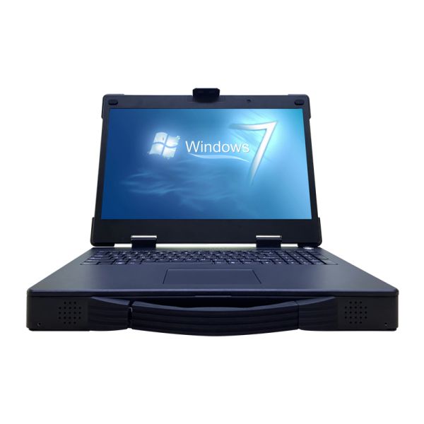 High Brightness LED 17.3 Inch Downward Portable Industrial Computer Industrial Dual Al-alloy Rugged Laptop