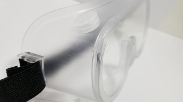 Industrial Safety Sun Visor Clear Glasses Eyewear Face Shield Ventilation Holes Built - In