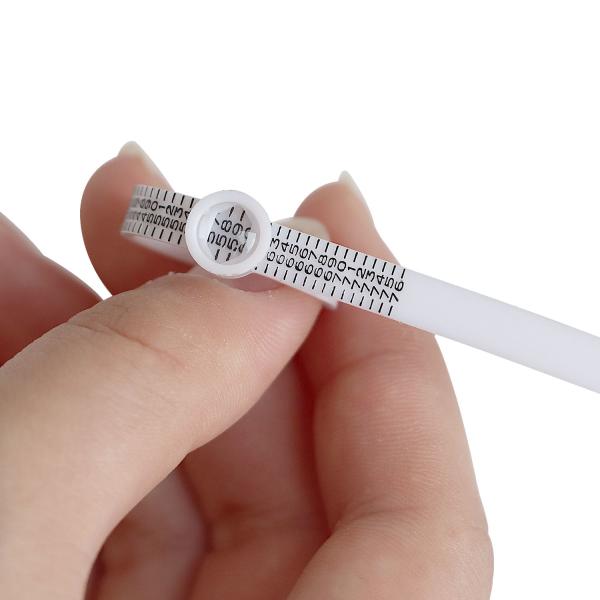10g Jewelry Accessories Tools Plastic Ring Size Mandrel Stick