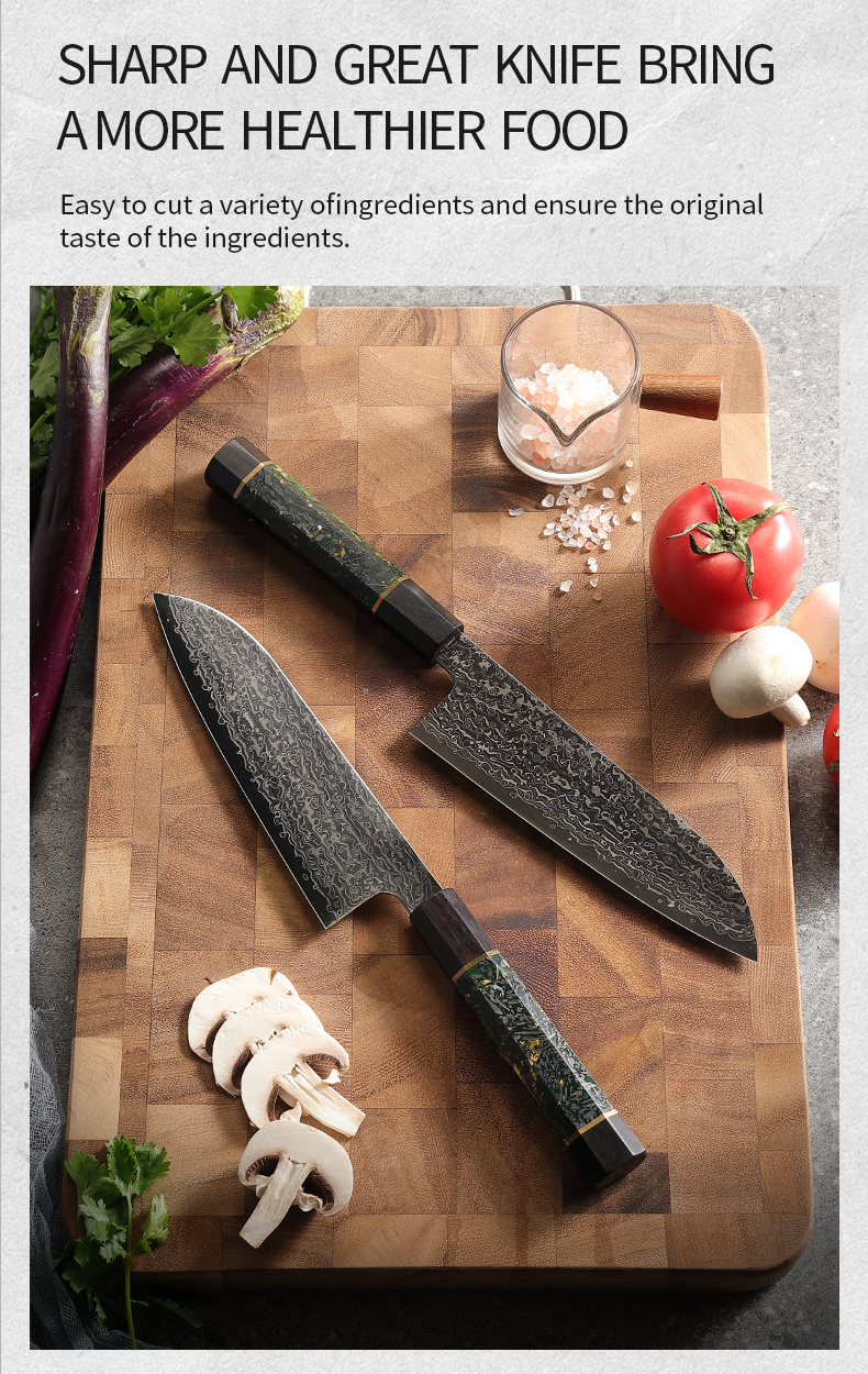 SLD Steel Gyuto Knife: Hand‑Forged Japanese‑Style Chef Knife