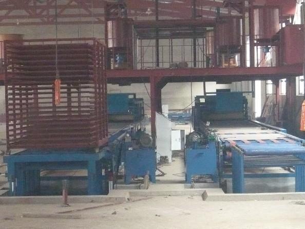 Linha de produção da placa do Mgo, máquina de pouco peso do painel de parede do grande formato