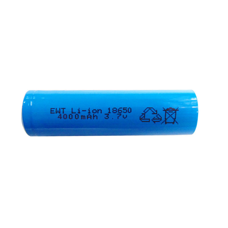 EWT 18650 Li-Ion Rechargeable Battery 3.7V 4000mAh Bulk Pack for LED Flashlights & Consumer Electronics