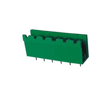 o SN Center do conector 1*08P PA66 da tira terminal do espaço de 5.08mm chapeou DIP/RA 300V 18A