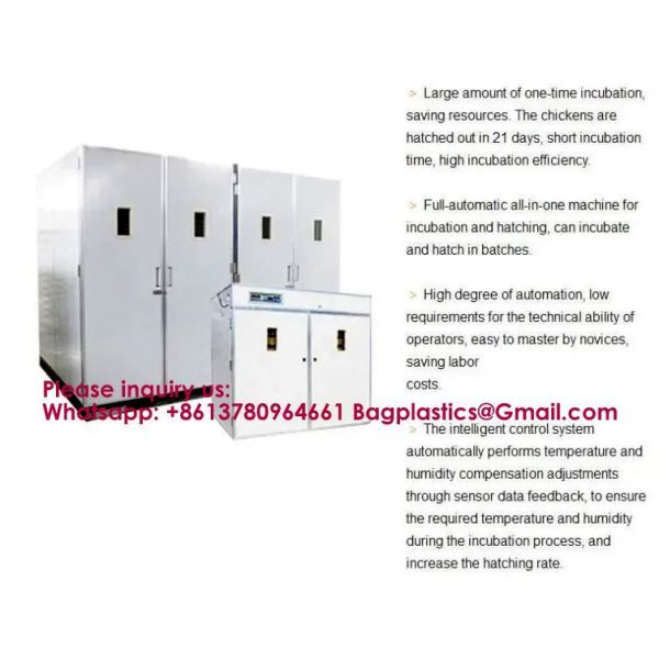 Commercial Poultry Egg Incubator Hatcher Machine Turkey Bird Quail Equipment 5000 Automatic Chicken Solar Egg Incubator Intelligent Control Poultry Chicken Hatchery Machine/Egg Incubator Hatchery