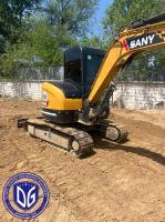 Sany SY55U 5.5Ton Mini Excavator Usado Sistema de motor de arranque rápido