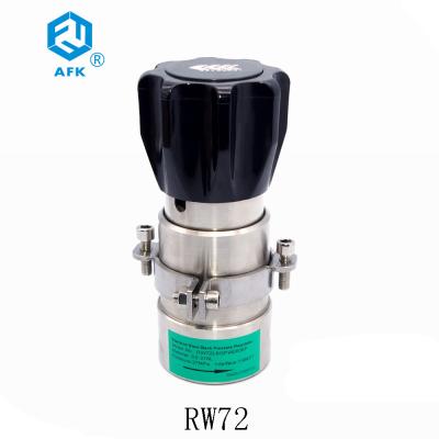 Nitrogen Gas Back Pressure Regulating Valve Leakage Rate 2*10-8 Atm Cc / Sec He