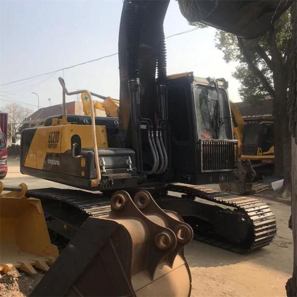 Lower Used Volvo EC210 Excavator in Shanghai Original Hydraulic Pump Made in Korea