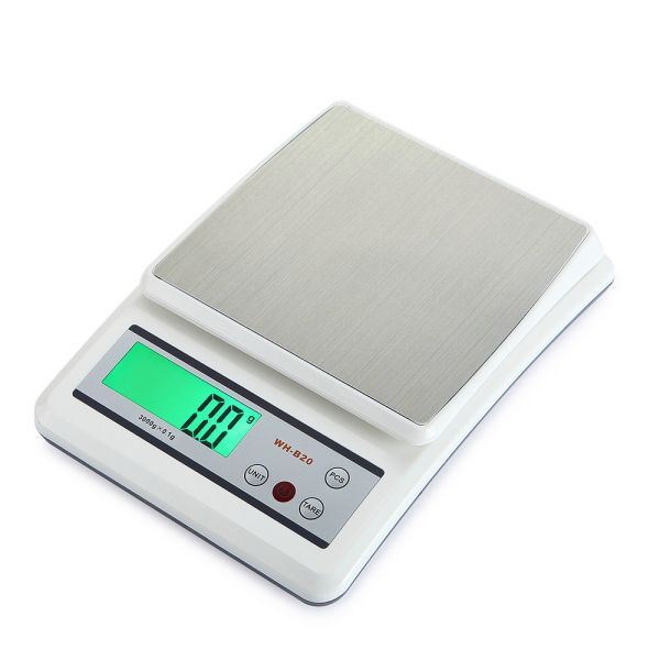 10kg*1g Capacity WeiHeng WH-B20 Stainless Steel Kitchen Weight Scale with CE ROHS FCC Certification and Precise Weighing