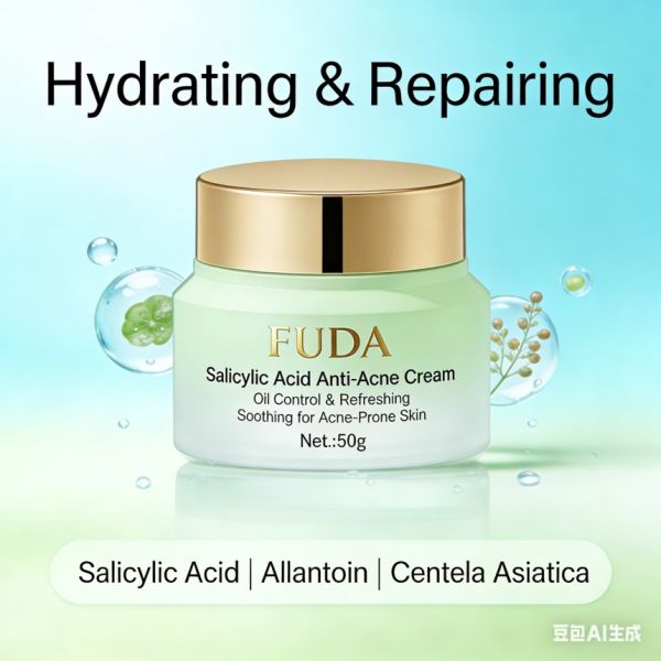 Salicylic Acid Acne Treatment Cream, Moisture-Locking Repair Long-Term Anti-Acne