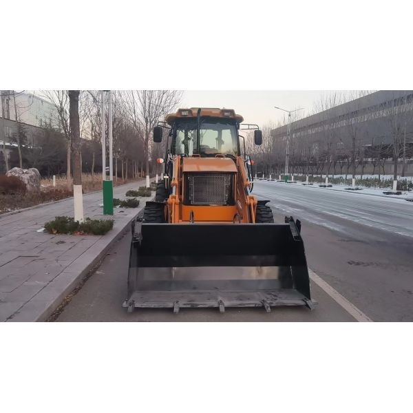 Durable National lll Emission Standards 388H Backhoe Loader for Construction Machinery