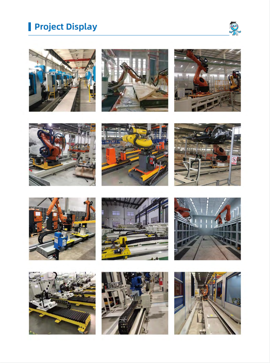 След робота CNGBS линейный для проводников руки робота ABB FANUC KUKA YASKAWA линейных