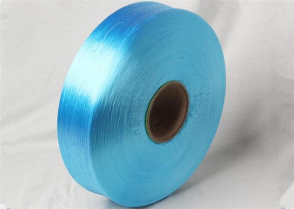Fio 100% azul brilhante do polipropileno da cor para a correia que tece/uso industrial