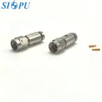 2.92mm Connecteur coaxial RF mâle ️ acier inoxydable, haut pulvérisation de sel, pour le câble FSE-360