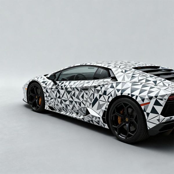 Vinilo imprimible impermeable para rotulación de vehículos blanco personalizado