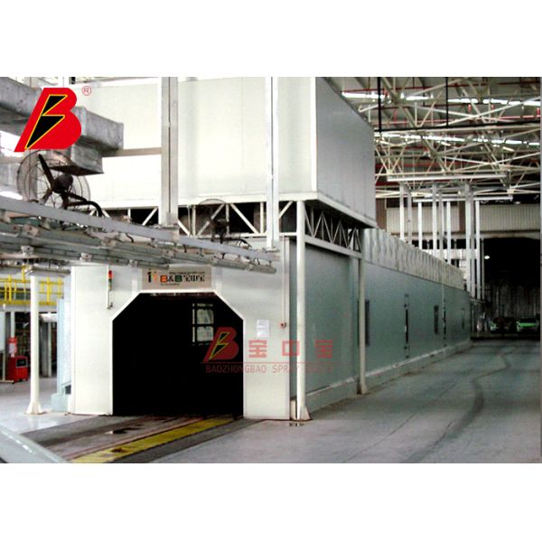 Auto Car Wash 36.5KW Shower Testing Room / Test Booth