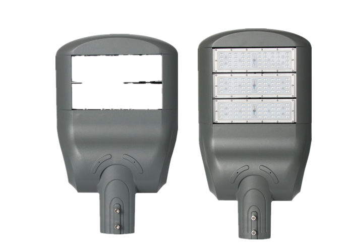 Professional Fluorescent Street Light Lumens , LED Cobra Head Lights Non UV IP Radiation