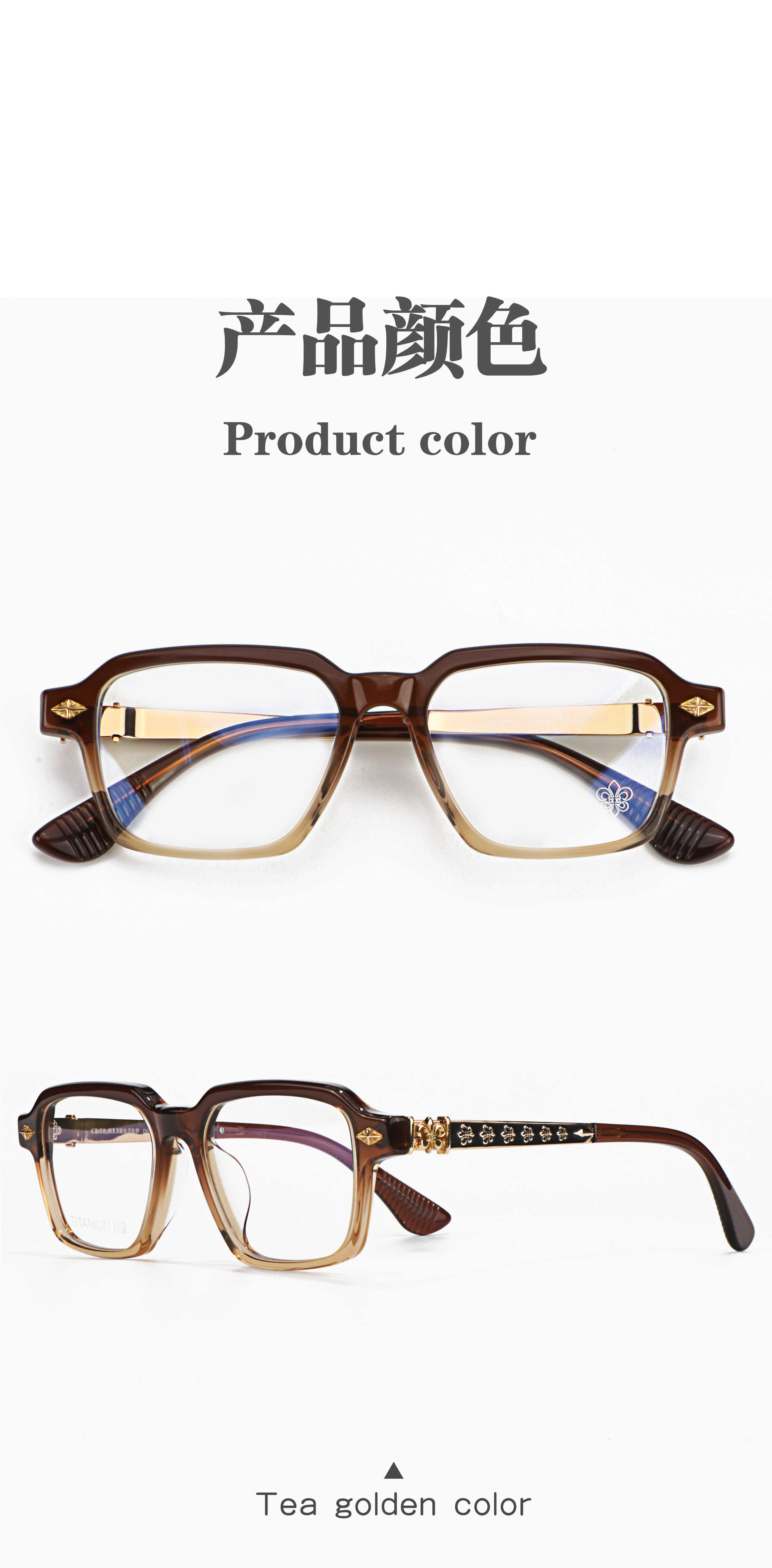 2025 New Green Color Computer Acetate Student Teacher Special Rectangular Customized Logo Optical Prescription Women Men Glasses