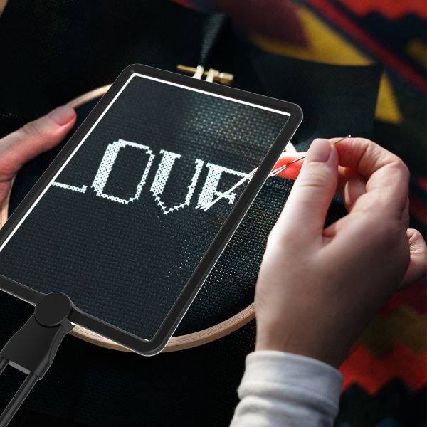 Amazon Sells Well 3-in-1 Magnifying Glass With Led Light PMMA Square Lens and Large Lens