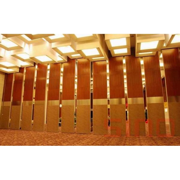 Рассекатели комнаты коммерчески доски Мдф двери складчатости автоматические для большого зала