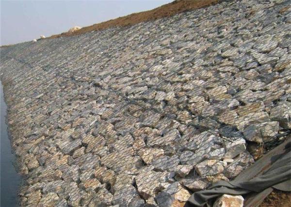 2x1x1m Heavy Zinc Coated Metal Gabion Baskets 60x80mm Hexagonal Mesh