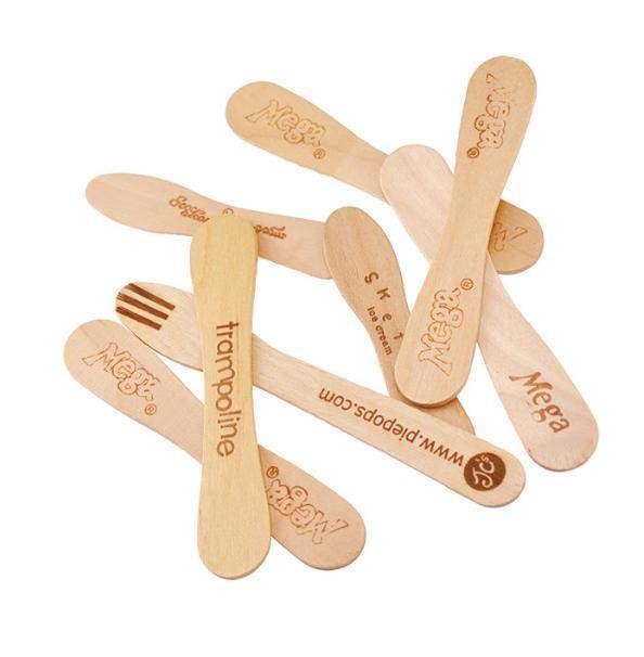 20.000kg Package Gross Weight Straight Biodegradable Jumbo Wrap Wood Ice Cream Stick