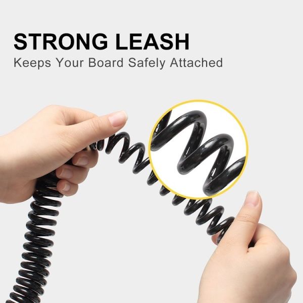 Surfboard Leash Length 6'7'8'9'10'11' Applicable for Unisex SUP Surfing