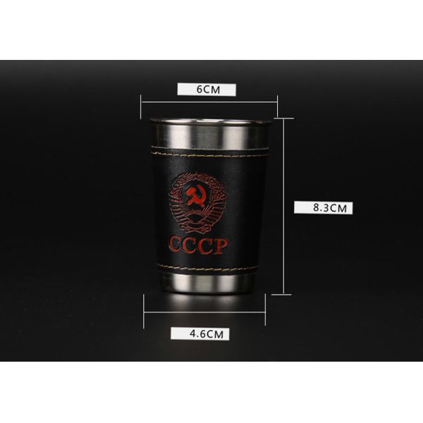 Lightweight Kitchen Household Items 170 Ml Leather Wine Cup Set