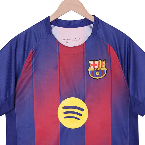 2025-2026 Barcelona Home Fan Jersey - Unisex Polyester