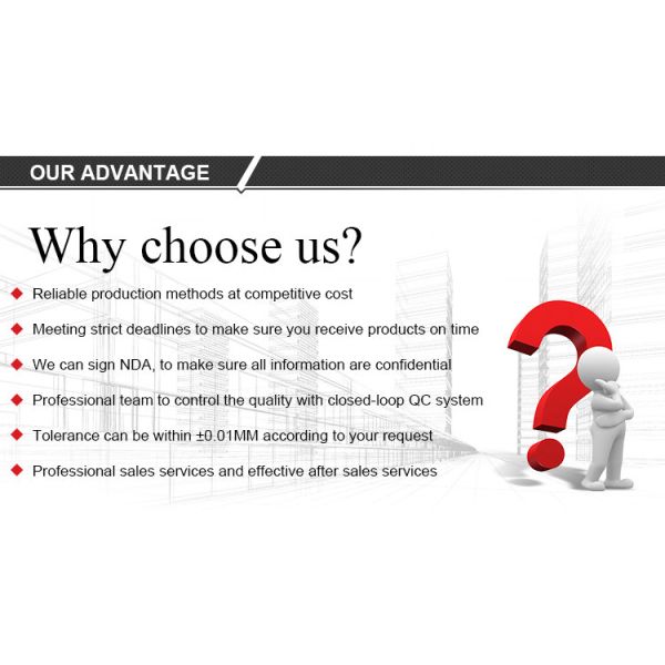 da linha central de alumínio das partes 5 da precisão de 0.002mm peças giradas e moídas