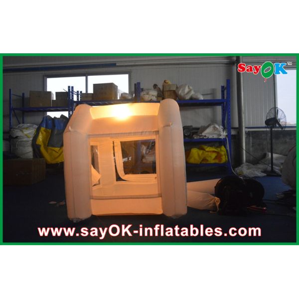 СИД будочки денег раздувной ткани полиэстера партии 210D игры раздувное белое для партии