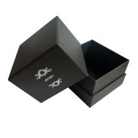 Hoja de empaquetado de Siliver de la caja de la vela negra vacía que sella el logotipo