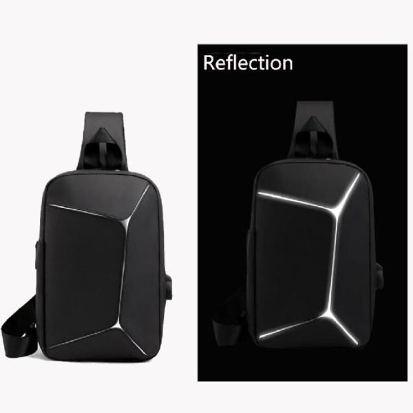 USB поручая сумку комода ткани Оксфорда отражательную