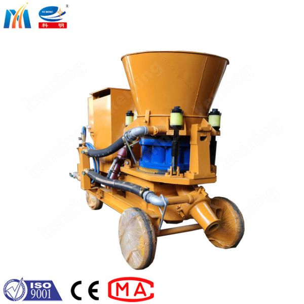 Hydraulic Braking Electric Power Dry Shotcrete Machine OEM Accepted Concrete Sprayer