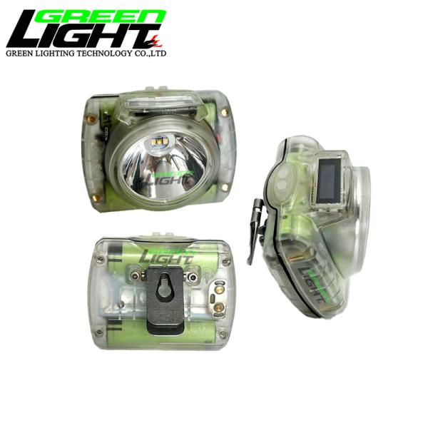 200g Lightweight LED Mining Lamp with OLED Display and Long Battery Life for Underground Coal Mines