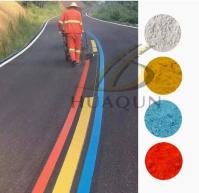 Peinture thermoplastique de marquage routier pour des lignes claires et durables
