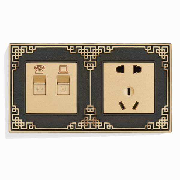 Home / Hotel Coffee Electrical Wall Switches And Sockets 146mm 90mm