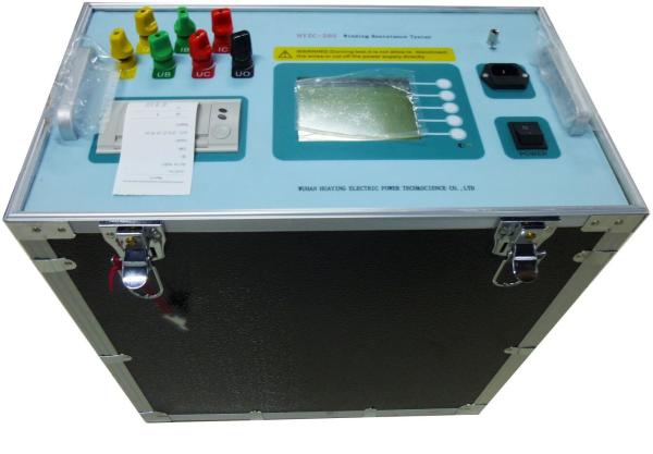 50HZ 3 Phase DC Winding Resistance Test Set 20A for Transformer Testing