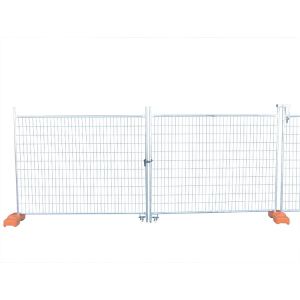 50x50mm 60x60mm Mesh Temporary Fencing Panels Construction Site Fence Panels