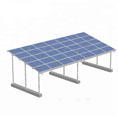 aço galvanizado quente solar dos sistemas 1.4KN/M2 Máximo Neve Carga do Carport de 10KW 30KW