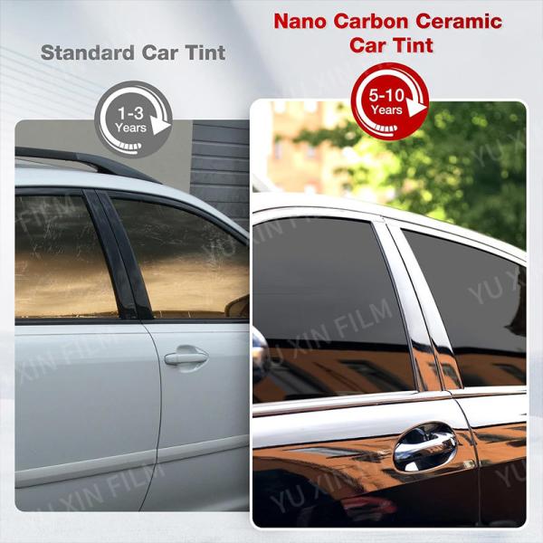 OEM Car Window 1 Ply Primary Film Heat Rejection Clear Visibility Tint Film