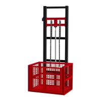 Warehouse Hydraulic Cargo Lift 1000kg 3m Vertical Freight Elevator