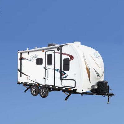 O reboque portátil do curso da fibra de vidro varia o tipo sofá do combustível de Seat do cartão dos campistas da fibra de vidro rv