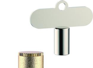 3105 Female x Female Mechanical Key Lock Brass Gate Valve with Screwed Top Cover sizes DN15 DN20 DN25 DN32 DN40 DN50