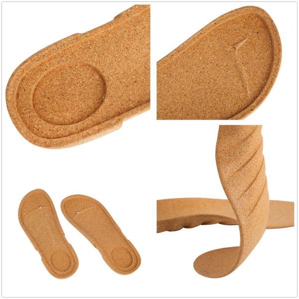 Ботинок естественной пробочки сандалий Antibacteria единственный вводит анти- вибрации